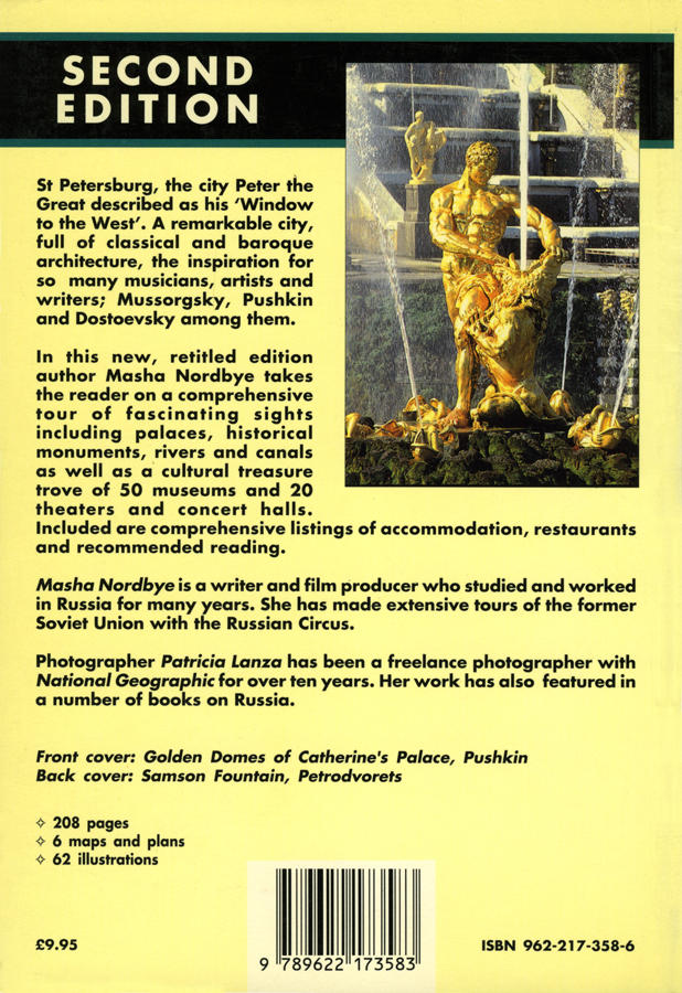 St. Petersburg Back Cover